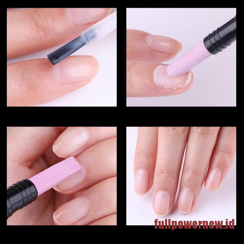 【COD】1PCS Quartz Stone Scrub Pen Cuticle Remover Pusher Trimmer Dead Skin Remover