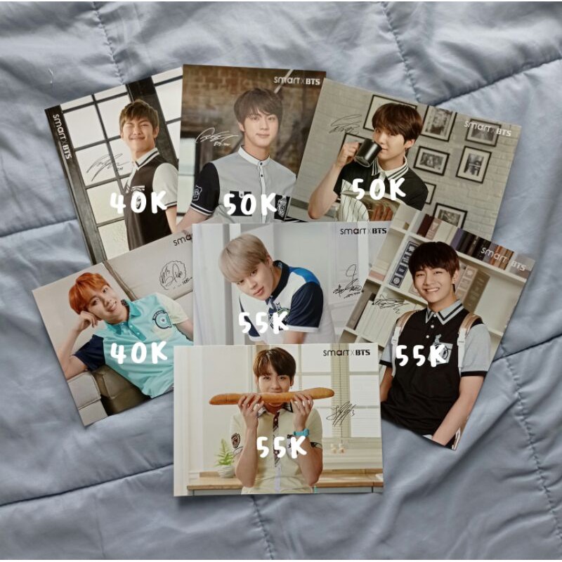 SMART X BTS Postcard