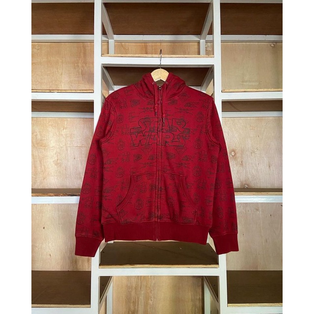 Zip Hoodie Uniqlo x StarWars Second Branded Original