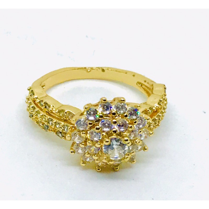 cincin permata //cincin wanita //peehiasan //cincin lapis emas//cincin