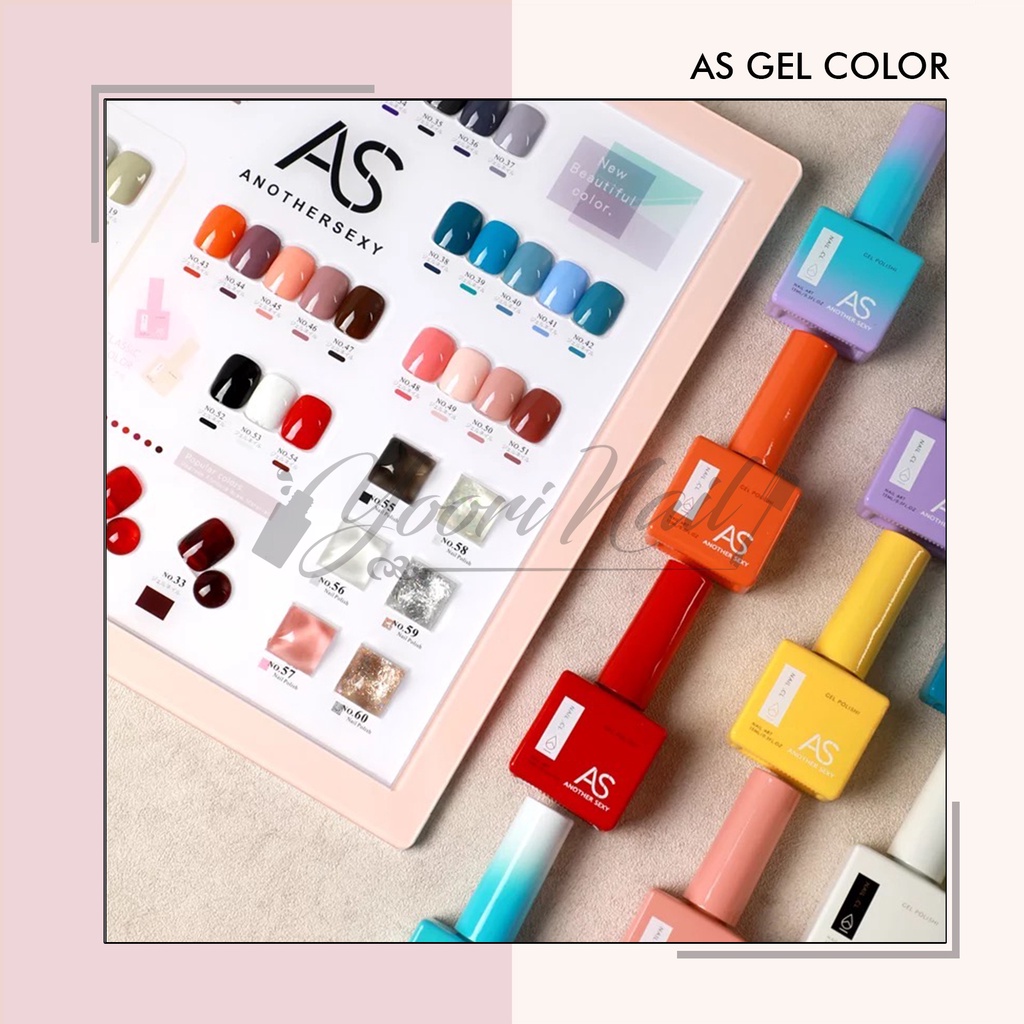 AS gel color JUAL ECER anothersexy another sexy nail gel polish warna kutek gel satuan botol