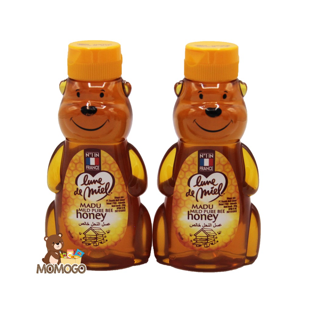 

MADU LUNE DE MIEL PURE BEE TEDDY BEAR HONEY 250GR