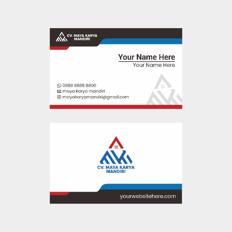 

CETAK KARTU NAMA DESAIN CUSTOM ( Laminasi doff/glosy)