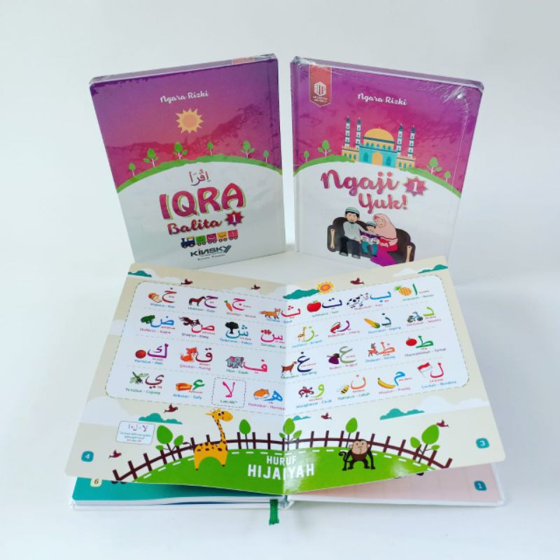 BUKU IQRA BALITA JILID 1 - Ngaji Yuk ( Kinsky )