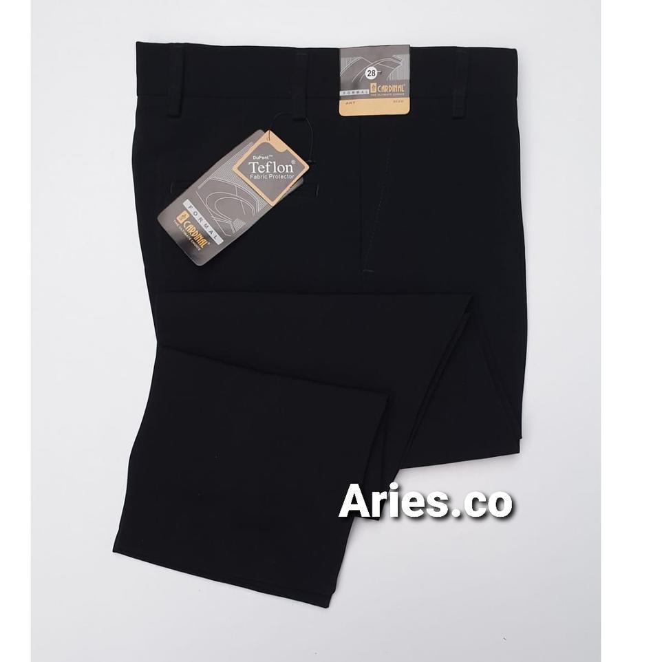 Diskonϟflash Celana Panjang Hitam Pria Cardinal / Celana Bahan Cardinal / Celana Bahan Goyang / Cela