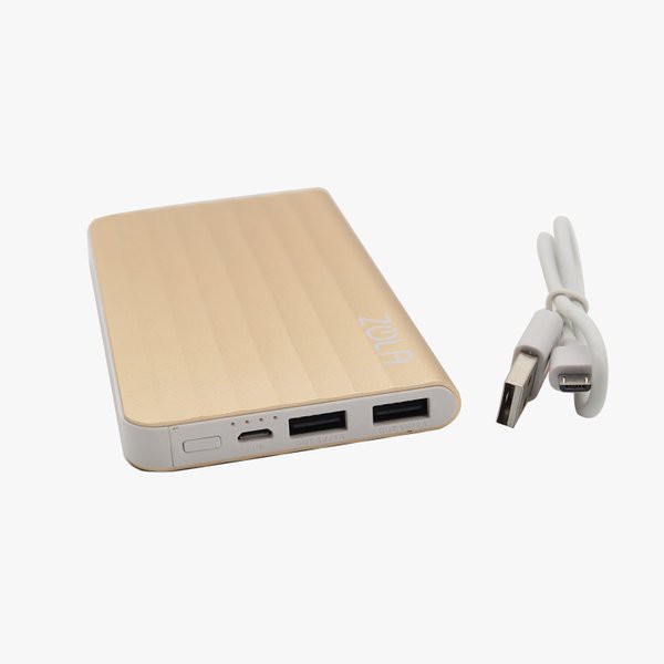 POWERBANK ZOLA 6000 MAH POWERBANK 2 PORT USB POWERBANK ZOLA RIPPLE 6000 mAh