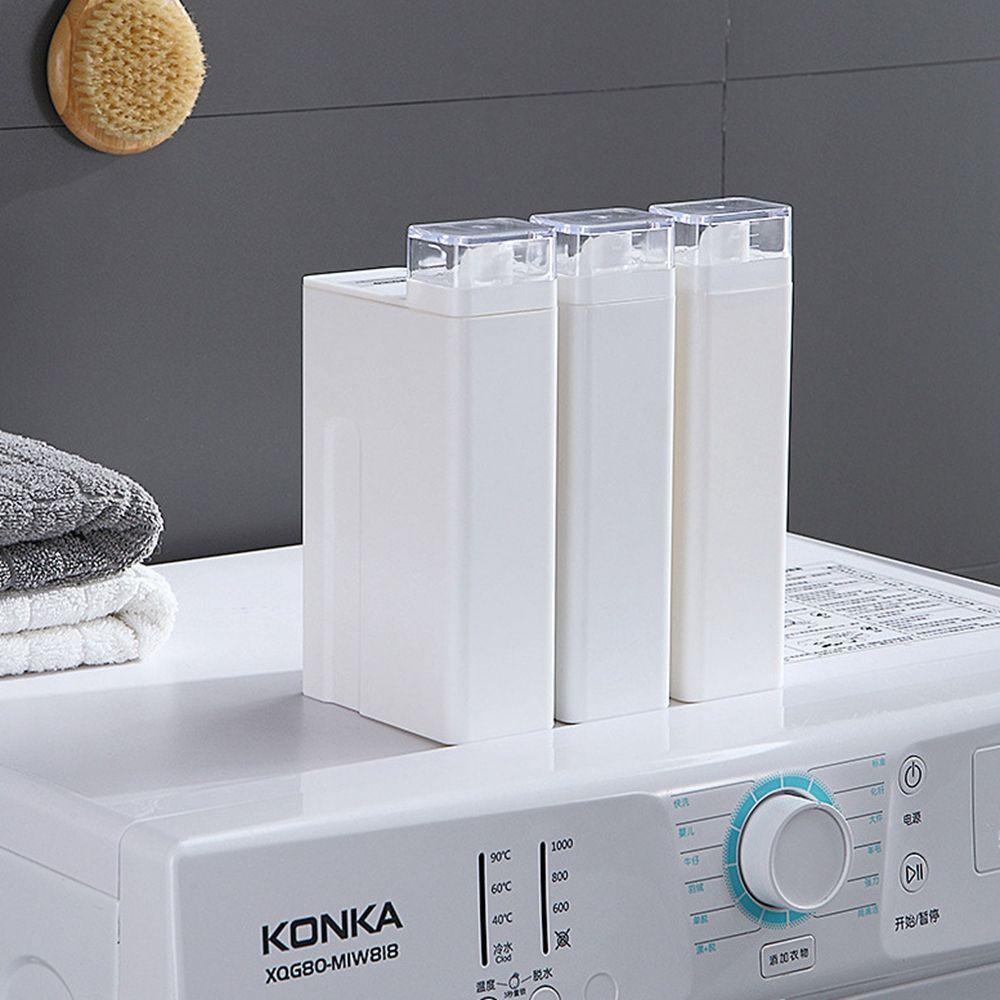 [Elegan] Botol Penyimpanan 1000ml Reusable Refillable Kapasitas Besar Bathroom Organizer