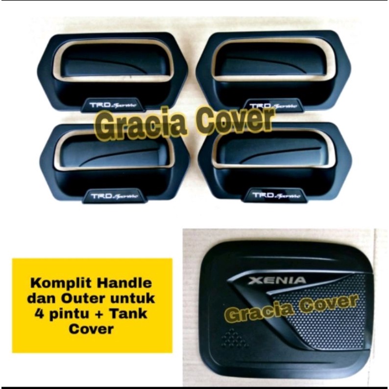 outer handle xenia model TRD outer + handle daihatsu xenia tahun 2004 2005 2006 2007 2008 2009 2010