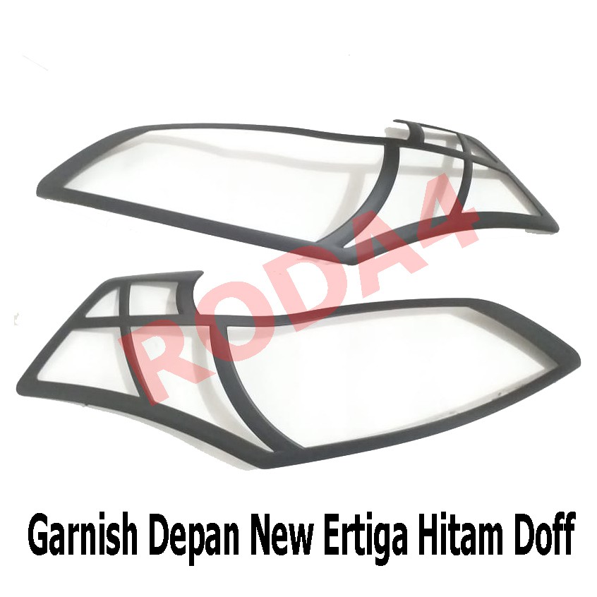 Garnish Head Lamp List Lampu Depan Ertiga Lama Hitam