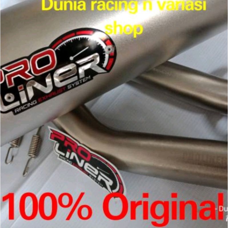 Knalpot Proliner TR 1 R Long Vixion New Vixion R 155 New Vixion LED Vixion Old Titanium Series Long 