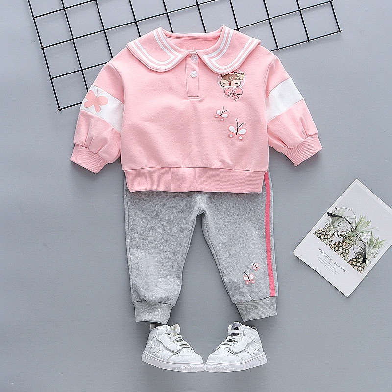 Setelan Anak Perempuan Baju Anak Perempuan Set LALA Import