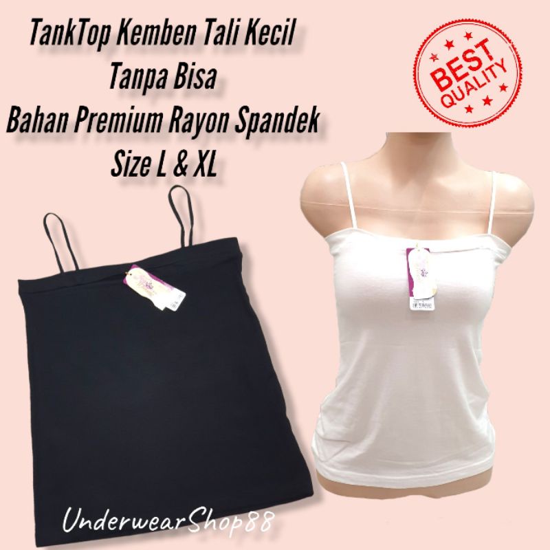 TankTop Kemben Tali Kecil/TankTop Kemben Murah/TankTop Kemben Rayon Spandek Premium/Dalaman Baju TankTop