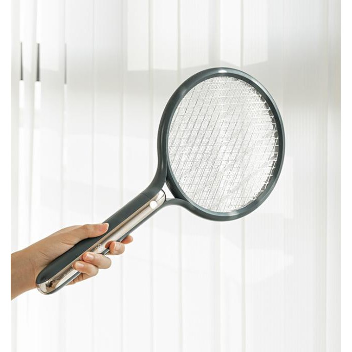3life Athena Raket Nyamuk Electric Mosquito Swatter 3in1 xiaomi Alat Pembasmi Nyamuk Sinar UV Mode Standby Digantung