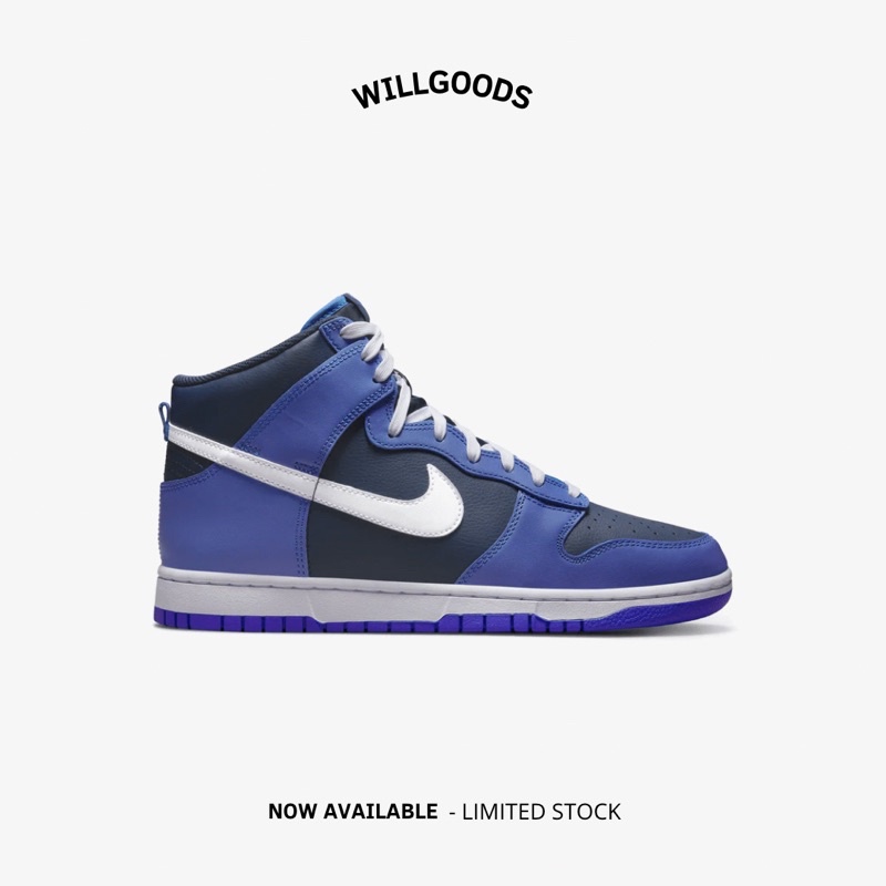 Nike Dunk High Retro Obsidian Blue Midnight Navy Original Resmi BNIB