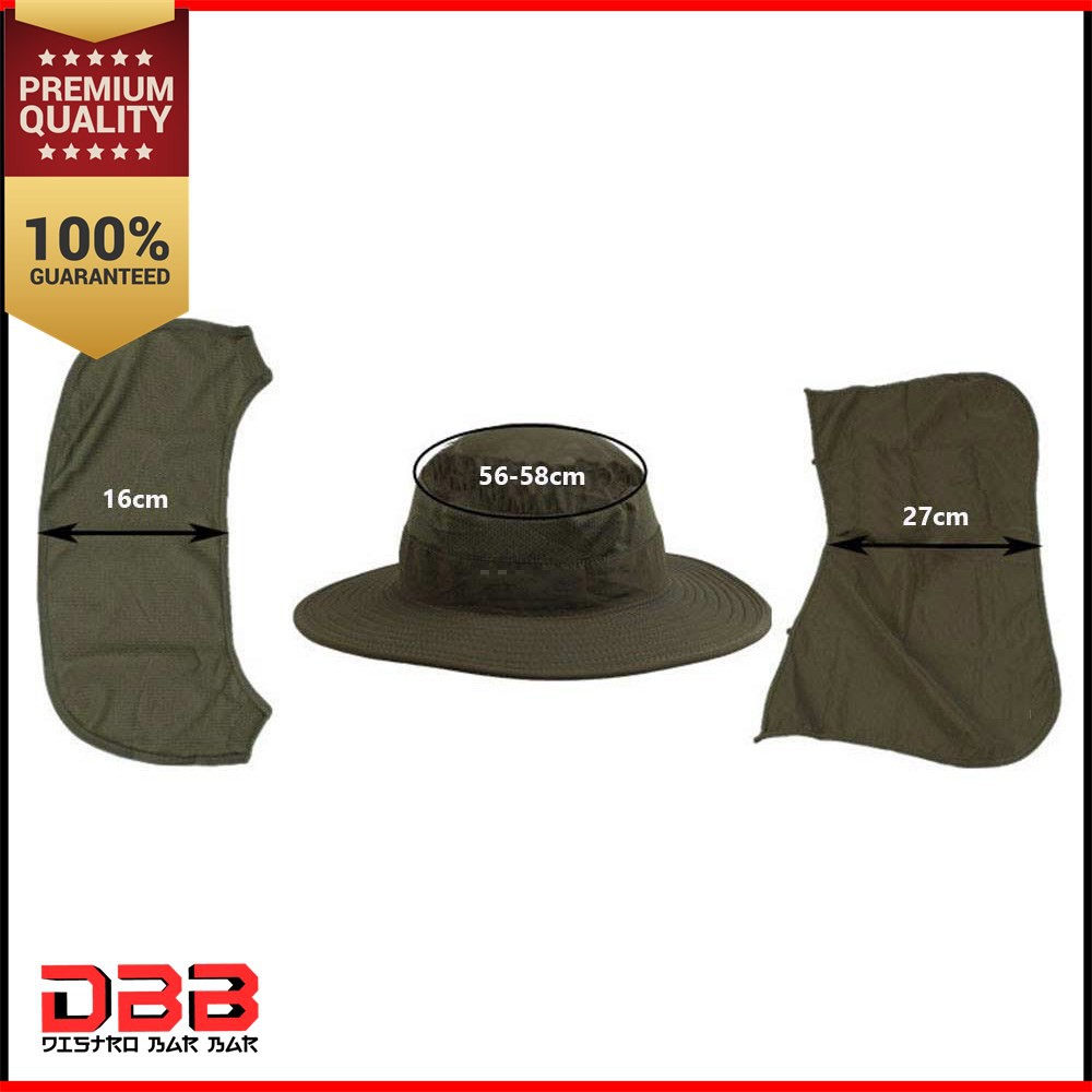 Topi Mancing Topi Gunung Dengan Sarung Wajah Hitam