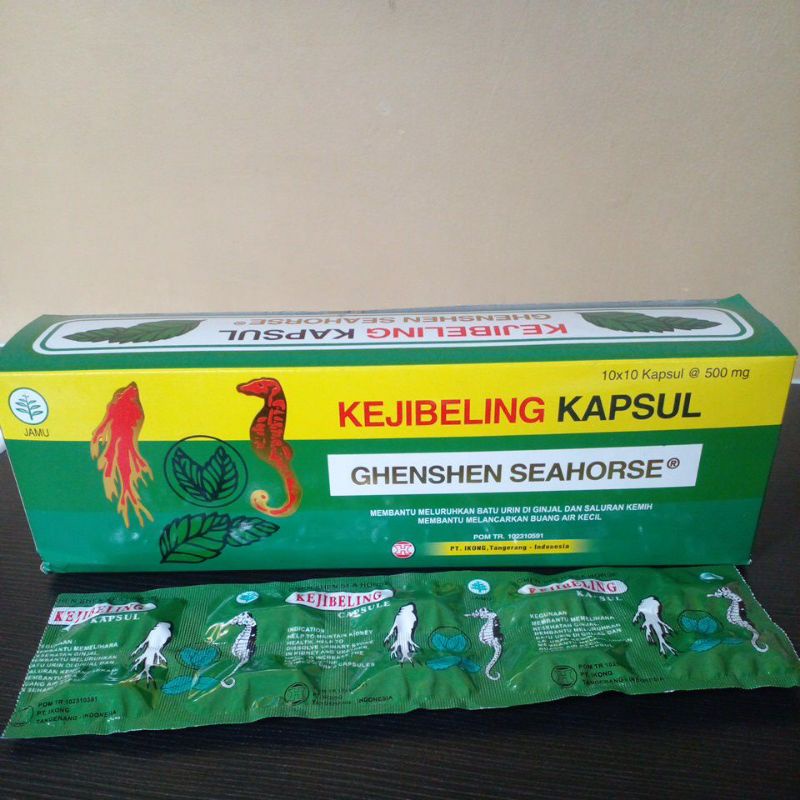 KEJIBELING KAPSUL GHENSHEN SEAHORSE/ strip