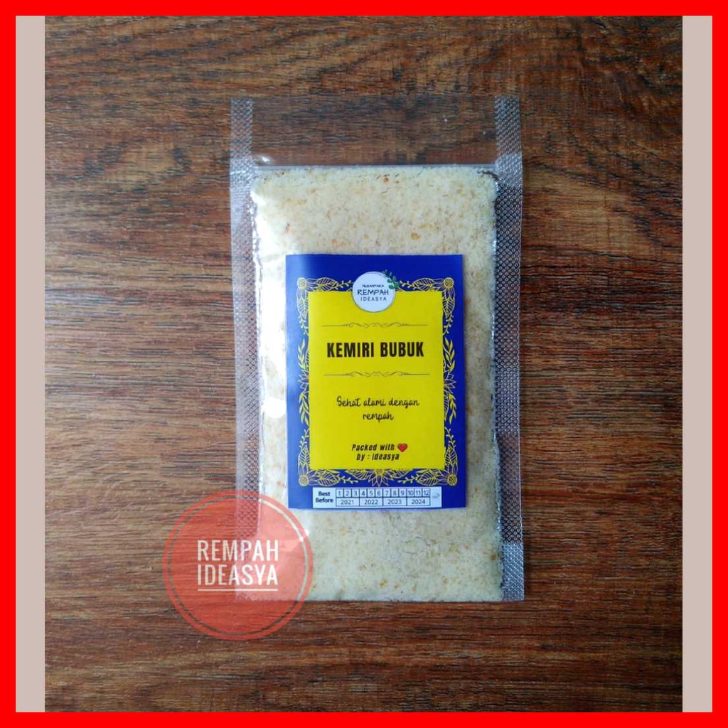 

Kemiri Bubuk Candlenut Bumbu Dapur Instan Bubuk Premium Quality Original