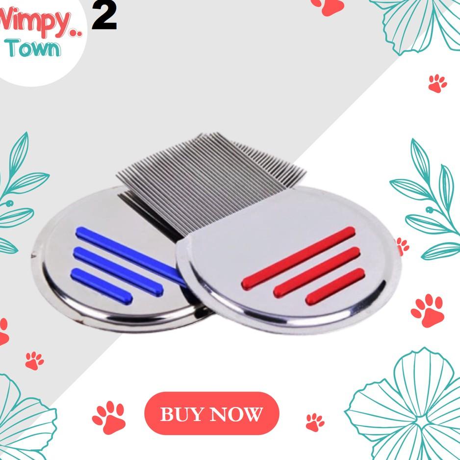 Flash Promo Sisir Anjing 2 Sisir Hewan Sisir Anti Kutu