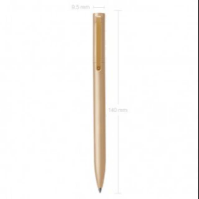 

Xiaomi Mi Jia Metal Signature Pen Pulpen (Original) - Golden