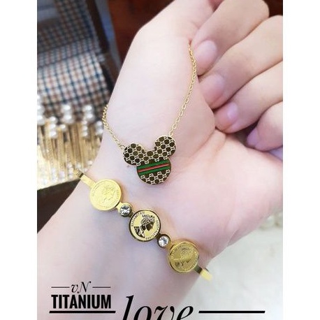 TiTanium set gelang kalung p364748