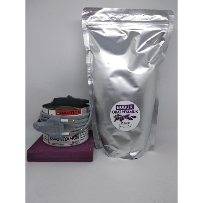 PAKET TUNGKU PEMANAS DAN BUBUK OBAT NYAMUK LAVENDER
