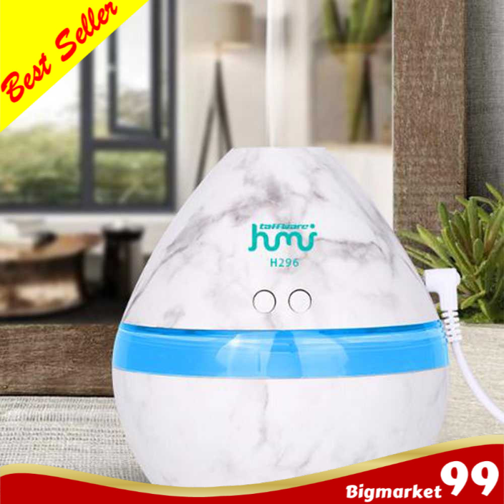 Mall Humidifier Diffuser 300ml Aromatherapy Marbel Pelembab Udara Pewangi Ruangan  Humi H296