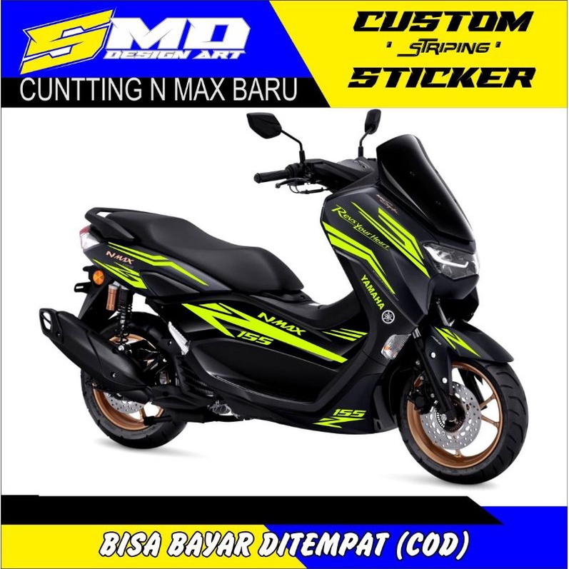 CUTTING STICKER NMAX NEW / STIKER NMAX BARU 2022 1