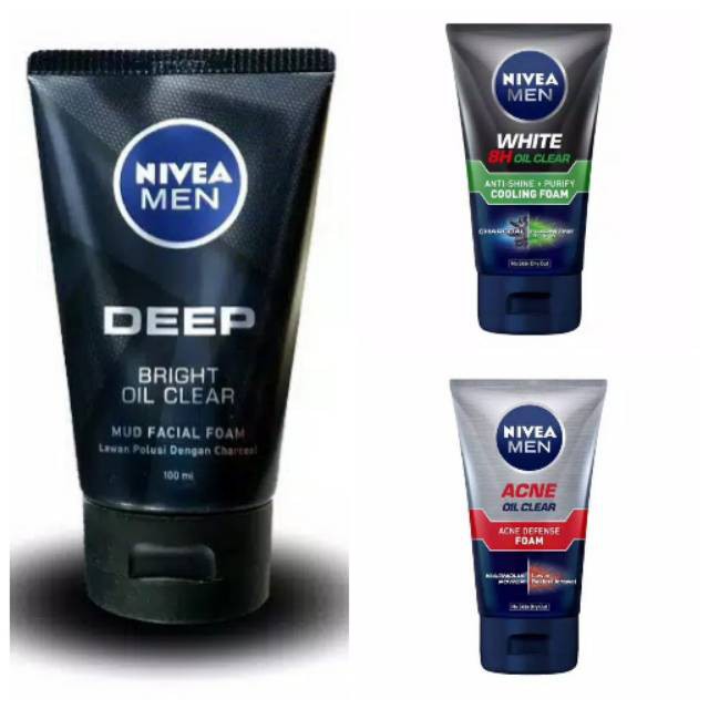 Nivea Men Facial Foam Pembersih wajah   BY AILIN