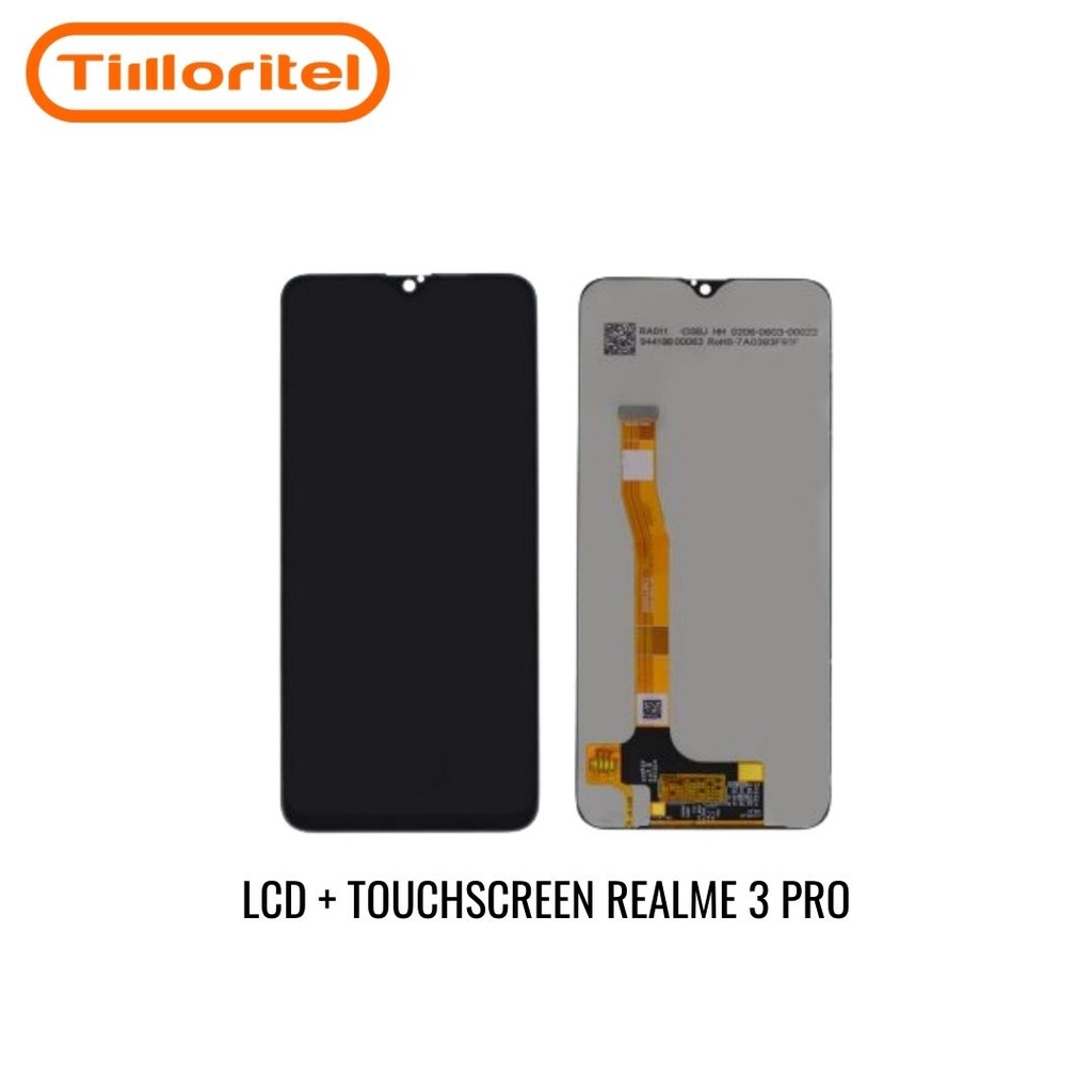 LCD TS REALME 3 PRO HITAM