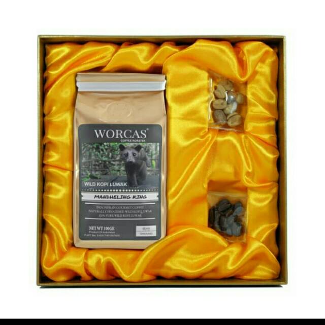 

Kopi luwak Arabica Mandheling 100gr Box