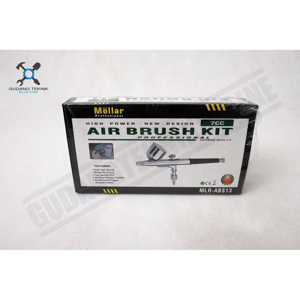 AIR BRUSH MOLLAR ABS13 / MOLLAR ABS 13 PEN BRUSH LUKIS MOLLAR