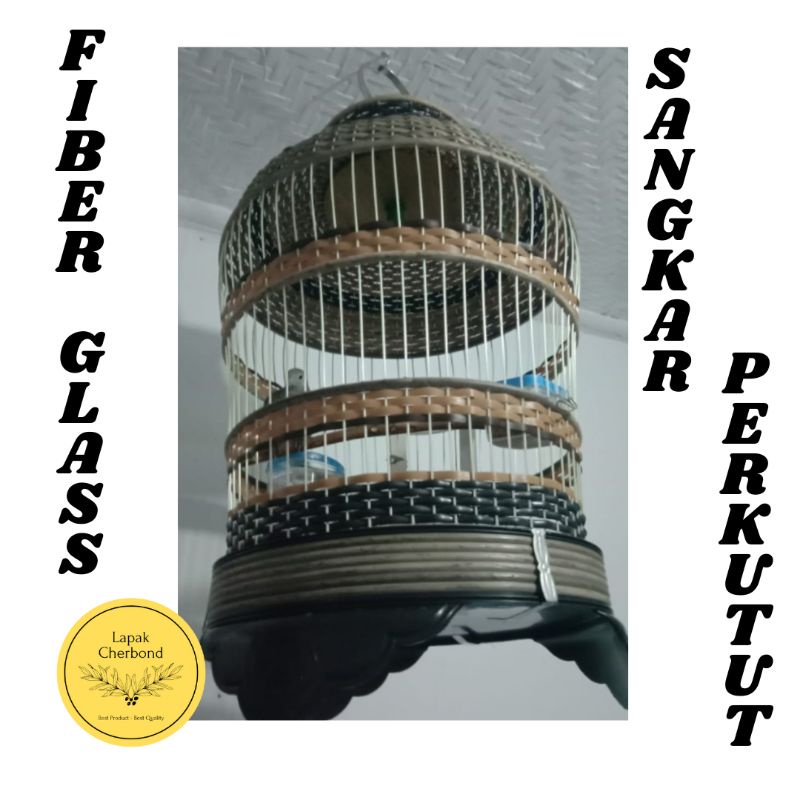 Sangkar Burung Perkutut Fiber Glass Hand Made