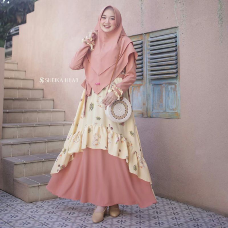 ready lyra dress size L by sheika hijab  sale
