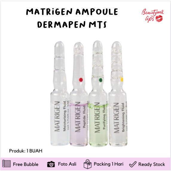 Matrigen ampoule dermapen MTS - BB GLOW  per box / ecer