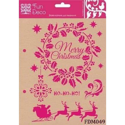 

Fun Deco Stencil ~ FDM049