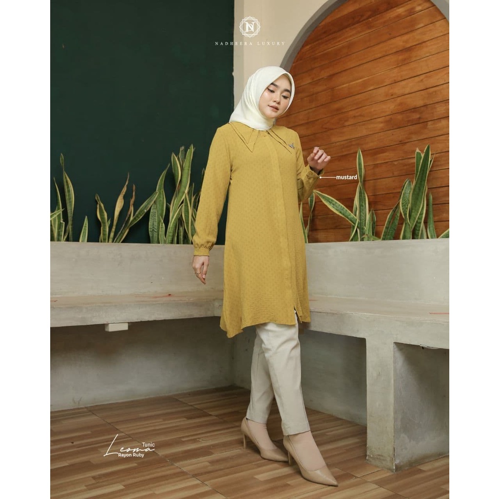 LEOMA TUNIK//NADHERA LUXURY//TUNIK DEWASA//TERBARU