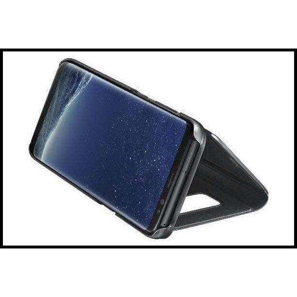 Flip Cover Handphone Flip Samsung Galaxy J730 J7 Pro J7Pro 2017 Clear View Standing Cover