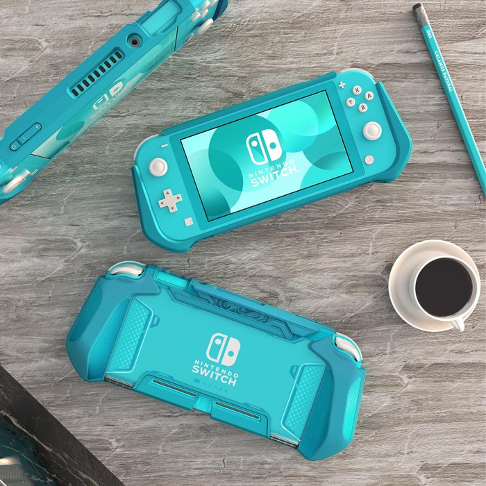 Jual Mumba Blade Rugged Hybrid Nintendo Switch Lite Turquoise Peacock