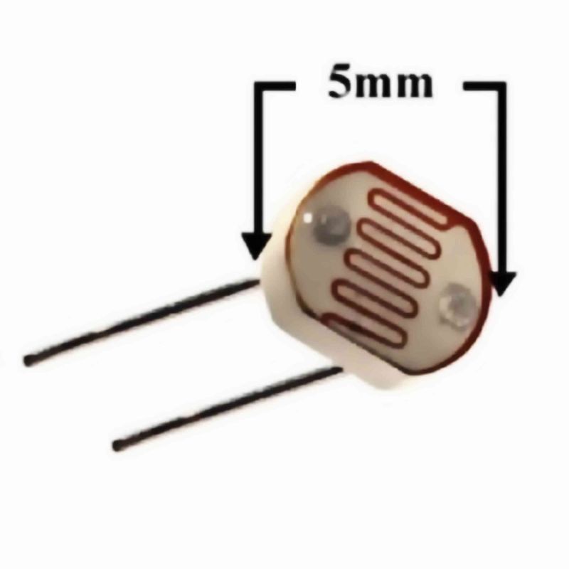 Sensor Cahaya LDR Photoresistor GL5528 Light Dependent Resistor 5mm Resistansi Ohm