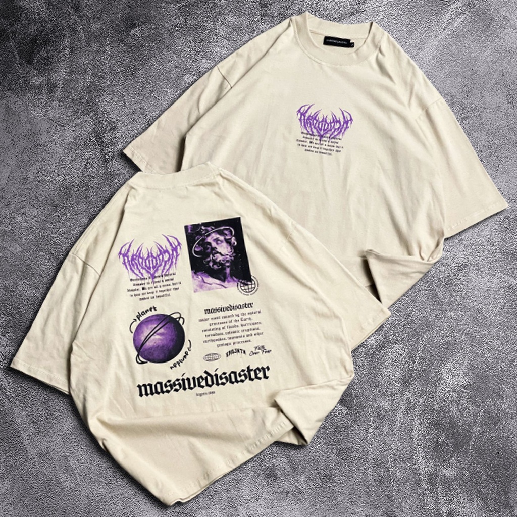 [Oversize] BAJU KAOS OVERSIZE / OVERSIZE T-SHIRT &quot;massive&quot;