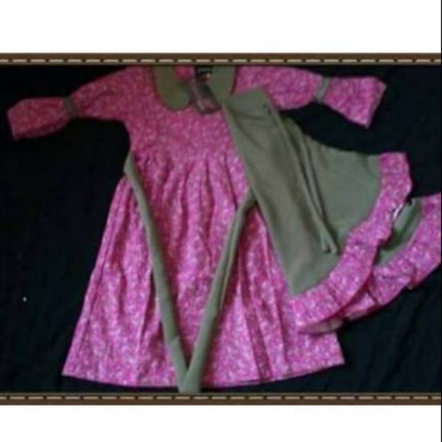 [MISKAH] Size 1. Gamis anak size kecil