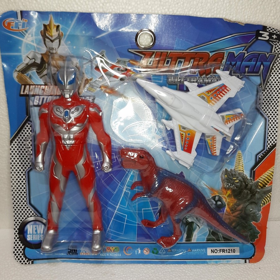 MAINAN ROBOT ULTRAMAN + DINO + PESAWAT MAINAN ANAK LAKI LAKI MAINAN MURAH KADO