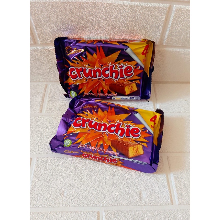 Cadbury Crunchie 4 bars