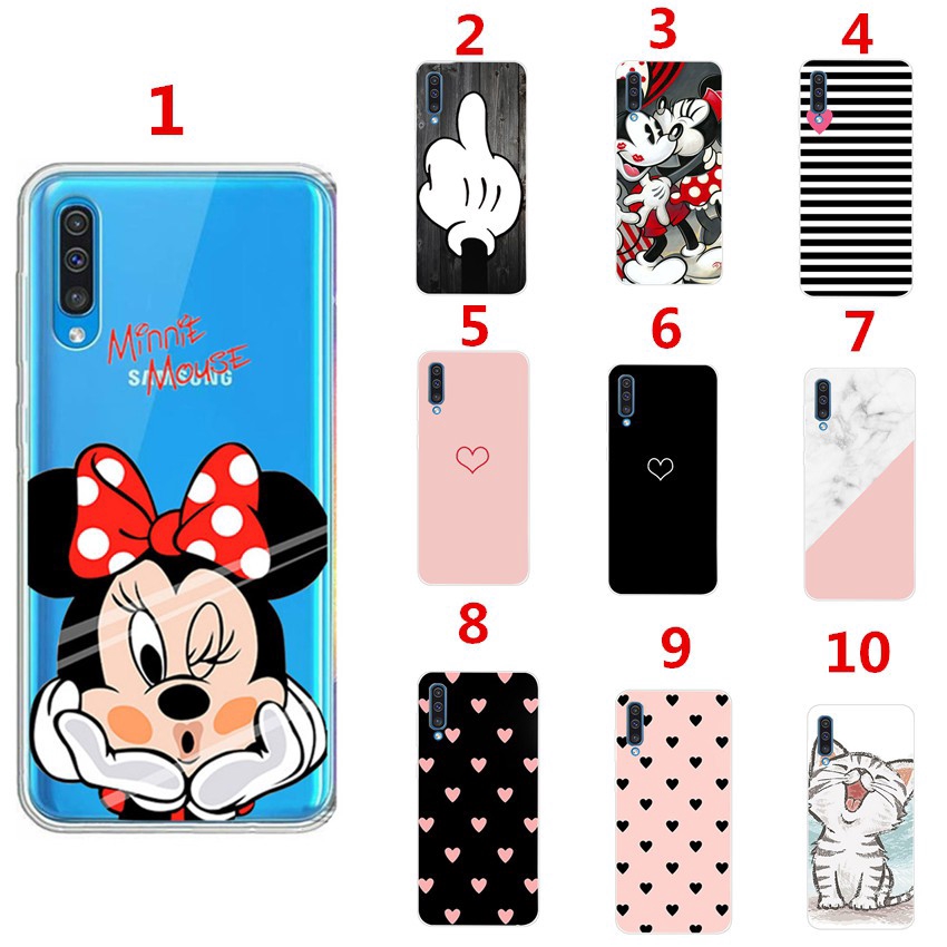 Casing Soft Case Silikon TPU Motif Kartun untuk Samsung