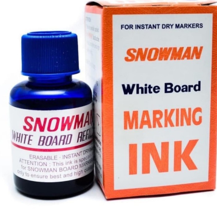 

Cuci Gudang Tinta Spidol Snowman Whiteboard / Tinta Spidol White Board Snowman Hemat
