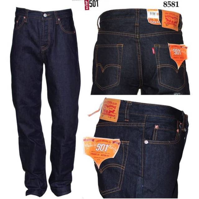 Celana levis  pria jeans 501 premium impor made in china dan Vietnam Termurah dan terlaris