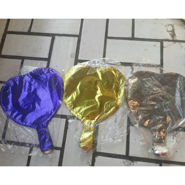 Balon Foil Hati Love isi 50 pcs