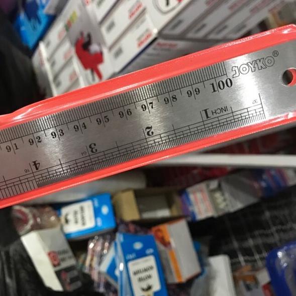 

Flash Sale - TERPENGGARIS BESI JOYKO 100 cm / 1 METER ,.