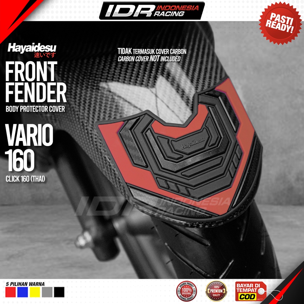 Hayaidesu Vario FI Click 160 Front Fender Body Protector Cover