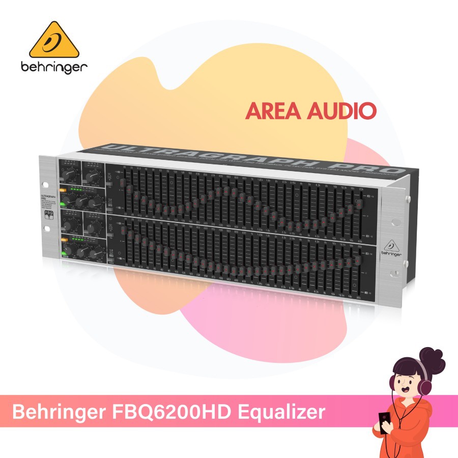 Behringer FBQ6200HD FBQ 6200HD FBQ 6200 HD EQ with Feedback Detection